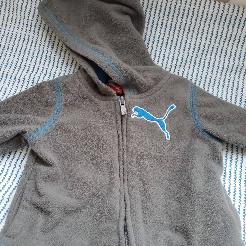 Puma zip up sweater